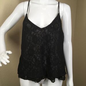 Black/Gold Shimmer Top C3